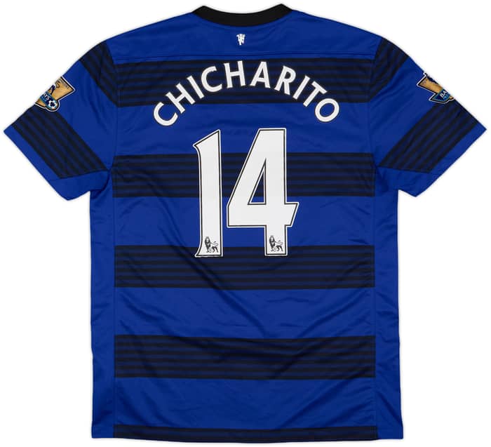 2011-13 Manchester United Away Shirt Chicharito #14 - 6/10 - (L)