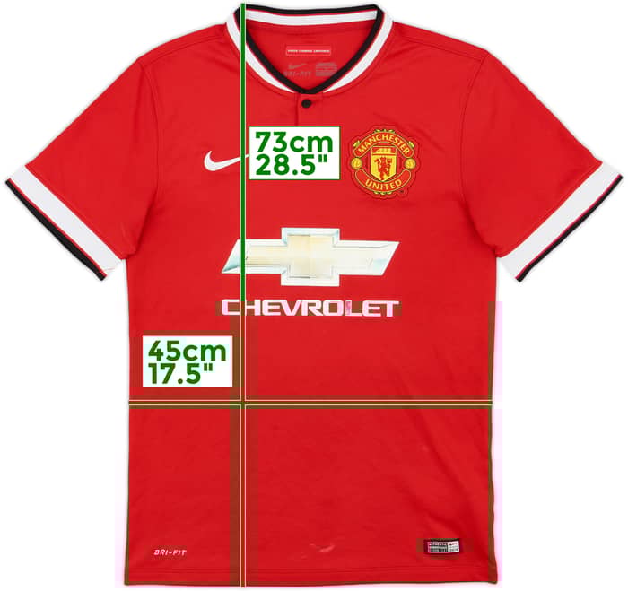 2014-15 Manchester United Home Shirt - 5/10 - (S)