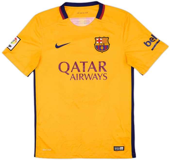 2015-16 Barcelona Away Shirt Messi #10 - 8/10 - (S)