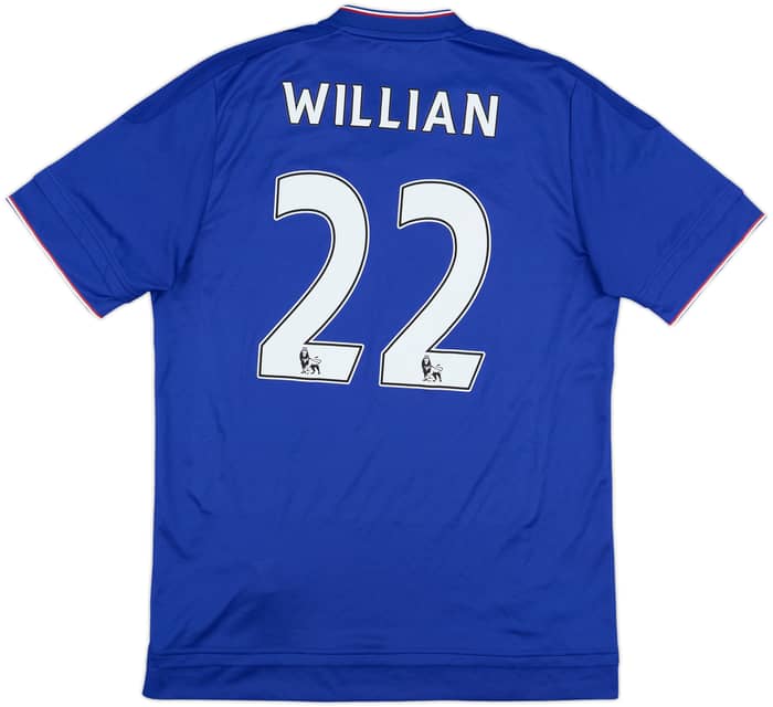 2015-16 Chelsea Home Shirt Willian #22 - 8/10 - (M)