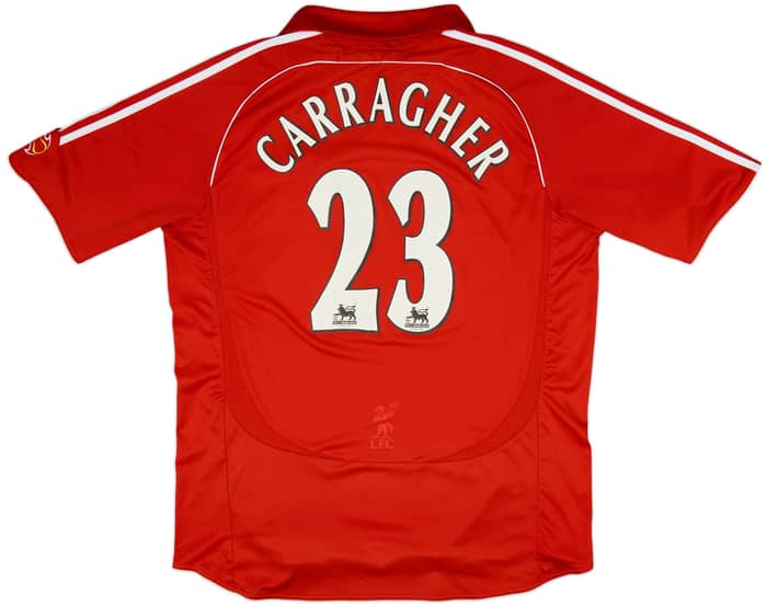 2006-08 Liverpool Home Shirt Carragher #23 - 6/10 - (XL)