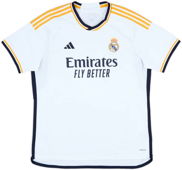 2023-24 Real Madrid Home Shirt Bellingham #5 - 9/10 - (XL)