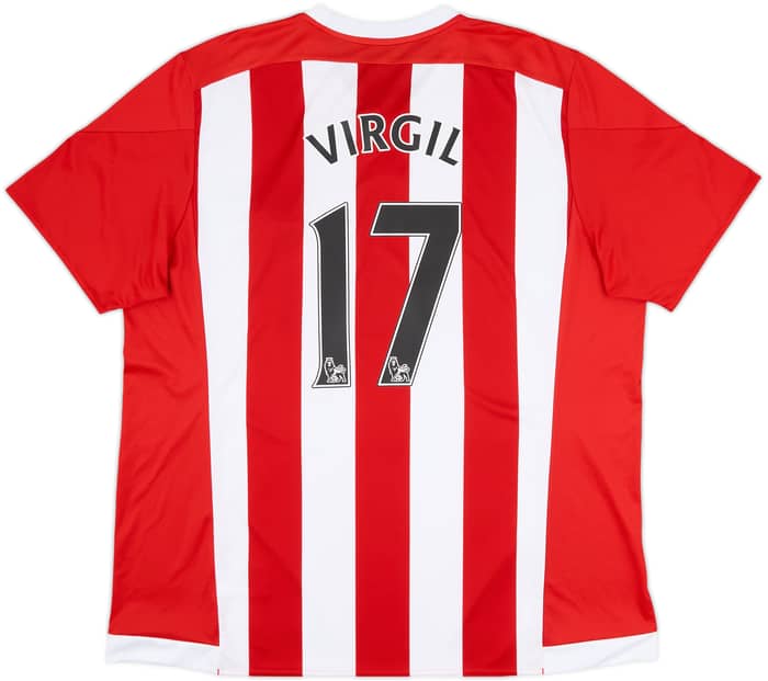 2015-16 Southampton Home Shirt Virgil #17 - 10/10 - (XXL)