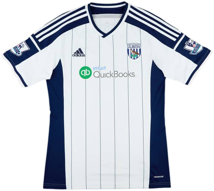 2014-15 West Brom Home Shirt Brunt #11 - 8/10 - (L)