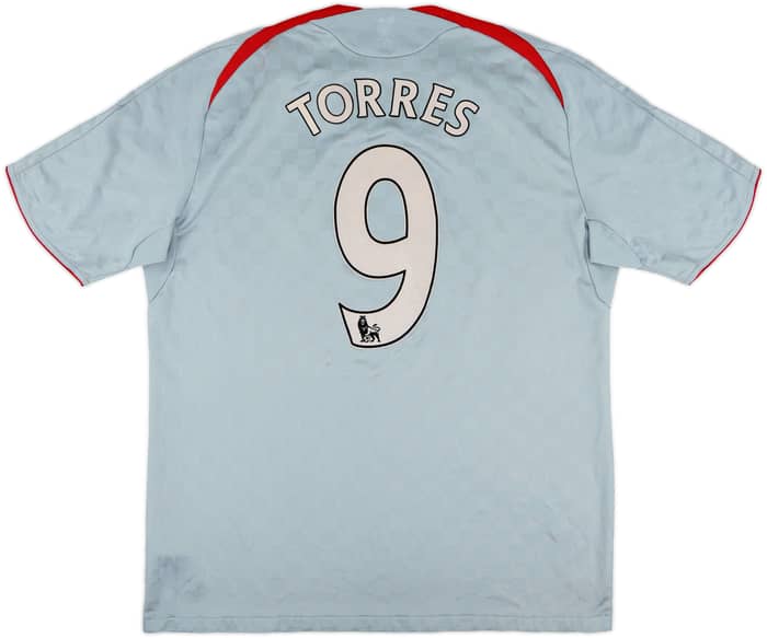 2008-09 Liverpool Away Shirt Torres #9 - 7/10 - (XL)