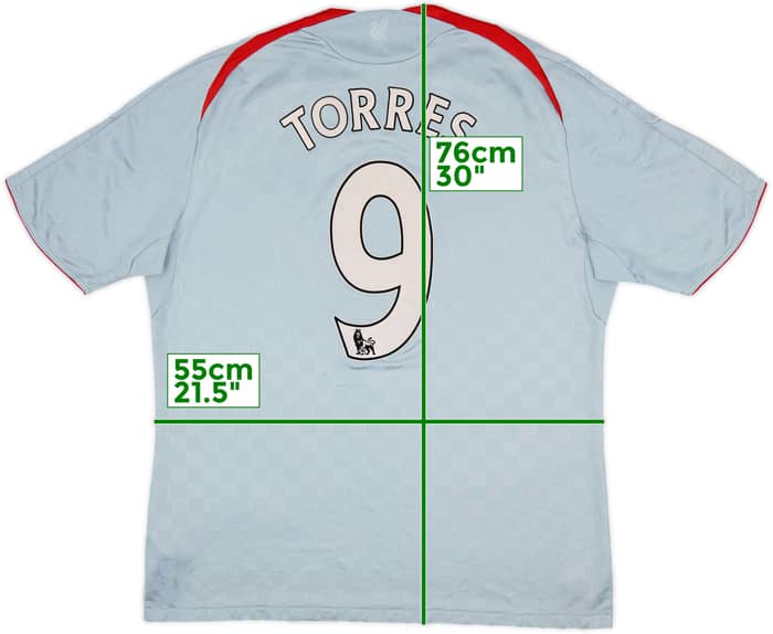 2008-09 Liverpool Away Shirt Torres #9 - 7/10 - (XL)