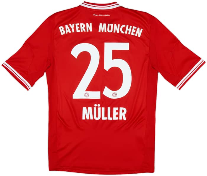 2013-14 Bayern Munich Home Shirt Muller #25 - 5/10 - (S)