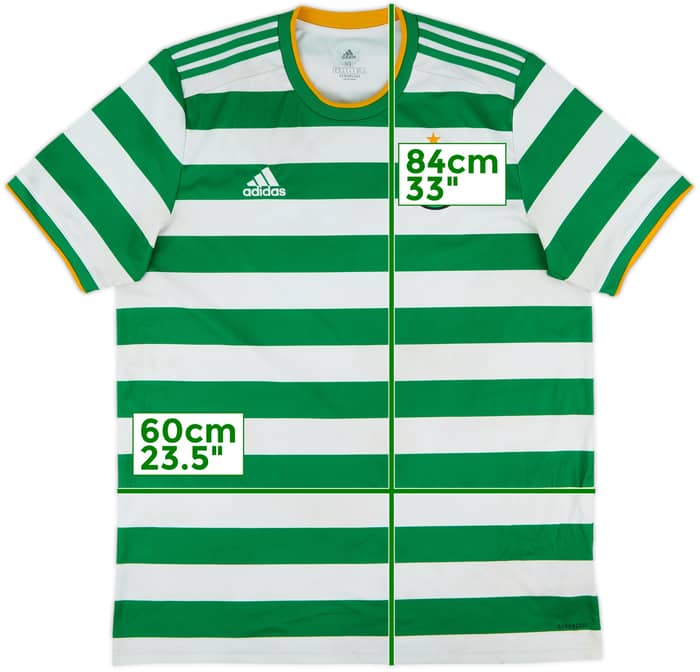 2020-21 Celtic Home Shirt - 5/10 - (XL)