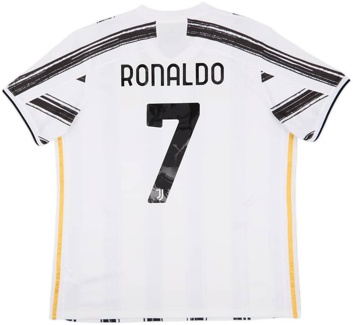 2020-21 Juventus Home Shirt Ronaldo #7 - 10/10 - (XL)