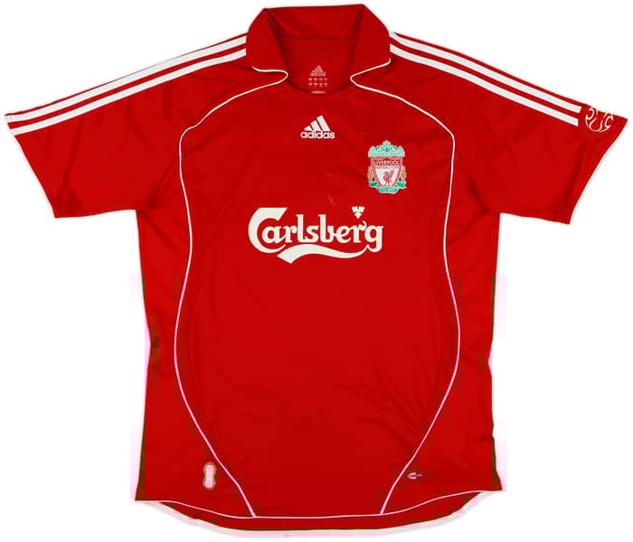 2006-08 Liverpool Home Shirt Carragher #23 - 8/10 - (L)