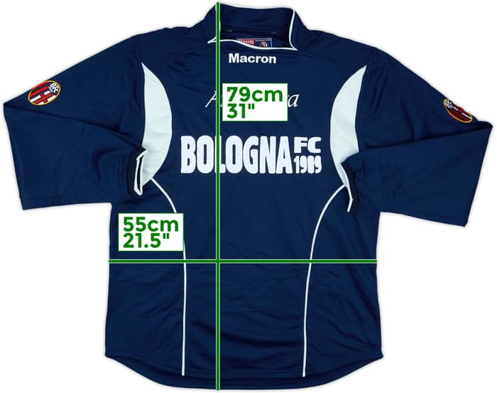 2003-04 Bologna Macron Sweat Top - 9/10 - (L)