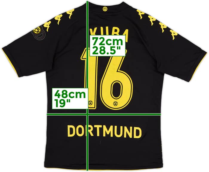 2009-10 Borussia Dortmund Away Shirt Kuba #16 - 8/10 - (M)