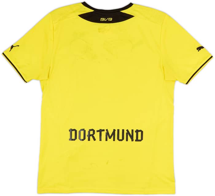 2013-14 Borussia Dortmund Home Shirt - 4/10 - (M)