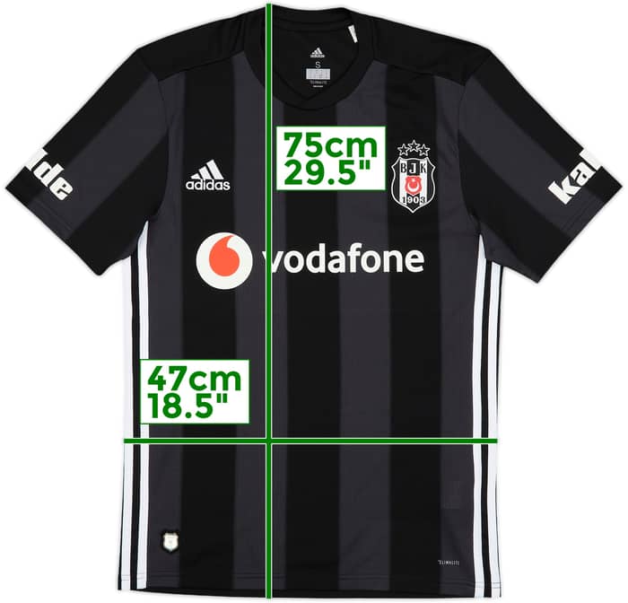 2018-19 Besiktas Away Shirt - 10/10 - (S)