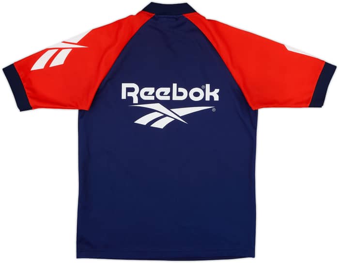1996-98 Cagliari Reebok Training Shirt - 8/10 - (M)