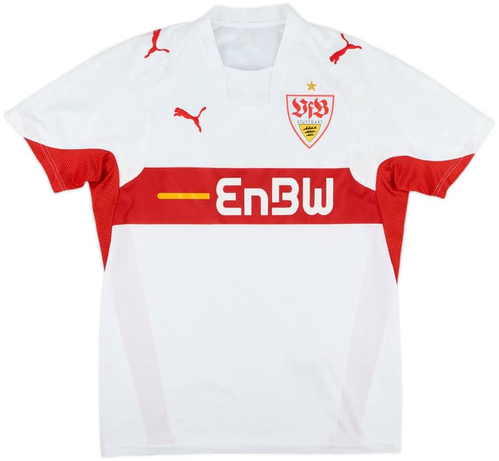 2007-08 Stuttgart Home Shirt - 8/10 - (M)