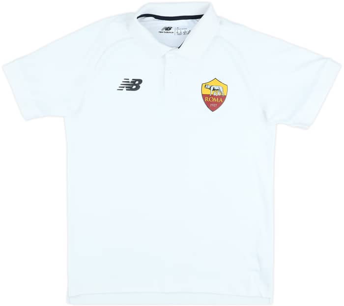 2021-22 Roma New Balance 'Scuola Calcio' Polo Shirt - 7/10 - (S)