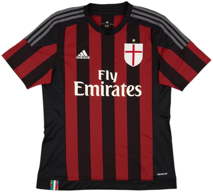 2015-16 AC Milan Home Shirt - 7/10 - (L)