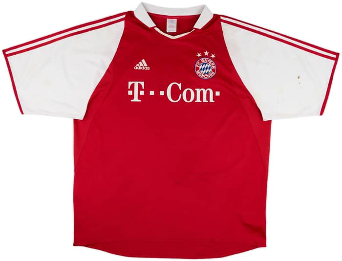 2004-05 Bayern Munich Home Shirt Ballack #13 - 4/10 - (XXL)