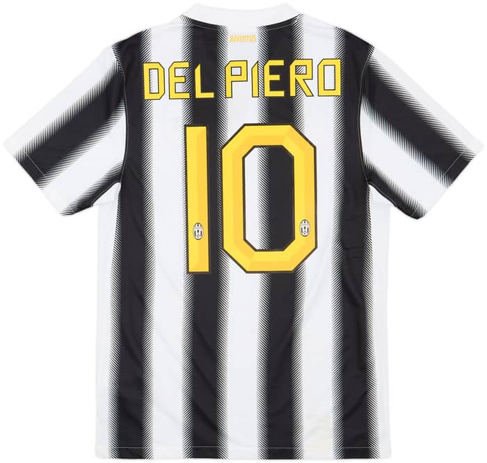 2011-12 Juventus Home Shirt Del Piero #10 - 9/10 - (S)