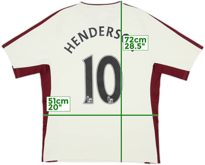 2010-11 Sunderland Away Shirt Henderson #10 - 6/10 - (L)