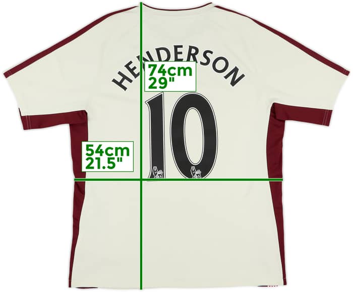 2010-11 Sunderland Away Shirt Henderson #10 - 5/10 - (L)