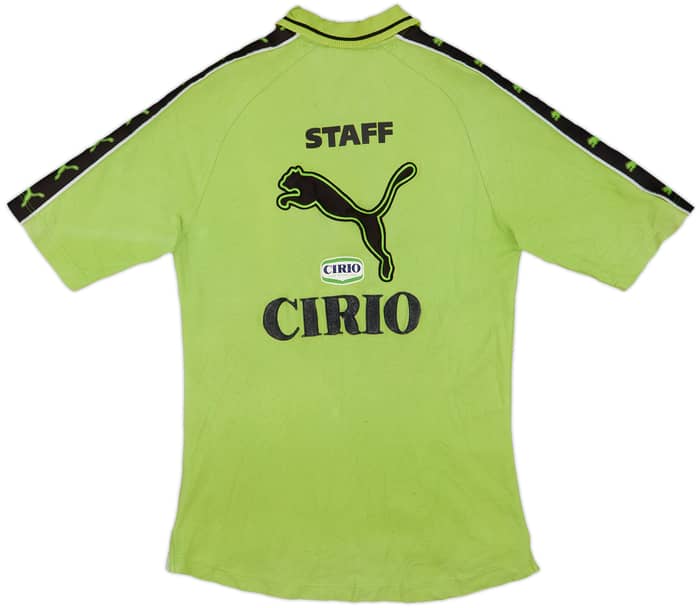 2002-03 Lazio Puma Staff Issue 1/4 Zip Polo Shirt - 7/10 - (L)