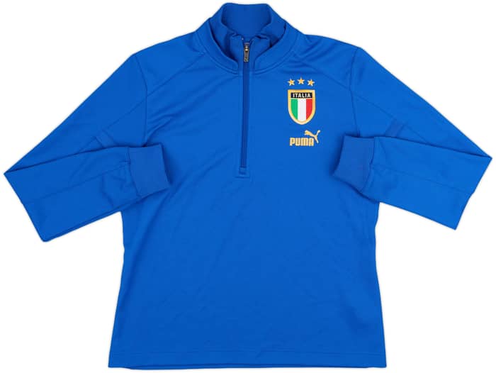 2004-06 Italy Puma 1/4 Zip Drill Top - 8/10 - (Women's XL)