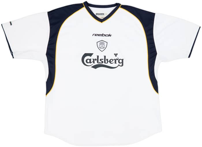 2001-03 Liverpool Away Shirt Gerrard #17 - 8/10 - (XXL)