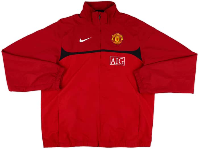 2010-11 Manchester United Nike Track Jacket - 8/10 - (L)