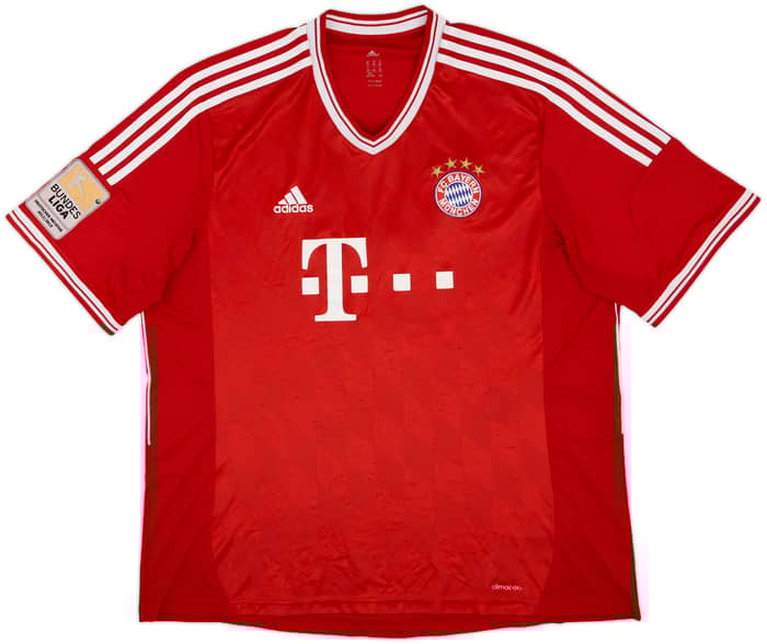 2013-14 Bayern Munich Home Shirt Dante #4 - 5/10 - (XXL)