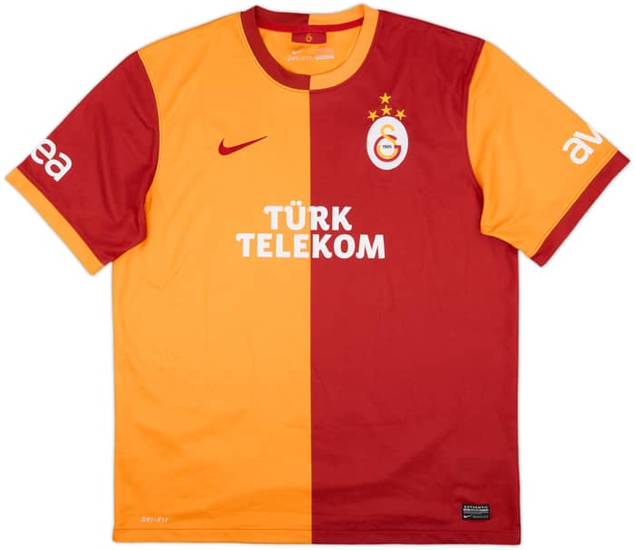 2013-14 Galatasaray Home Shirt - 9/10 - (XL)