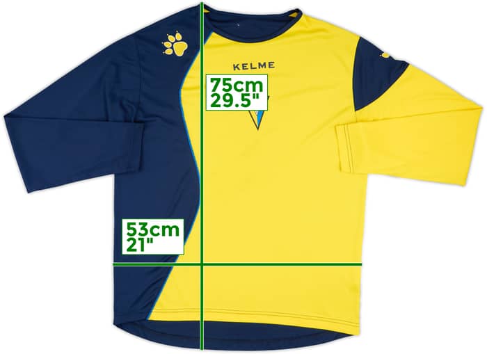 2006-07 Cadiz Kelme Training L/S Shirt - 9/10 - (L)