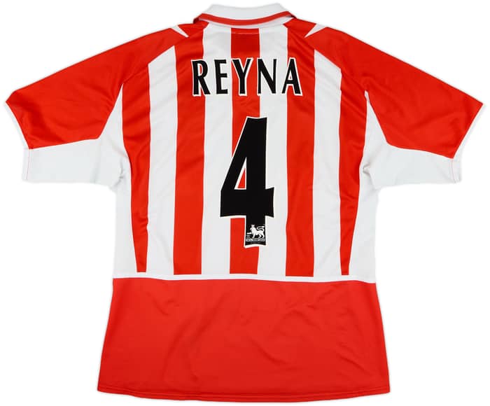 2002-04 Sunderland Home Shirt Reyna #4 - 8/10 - (L)
