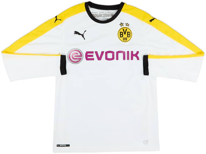 2015-16 Borussia Dortmund Third L/S Shirt - 9/10 - (S)