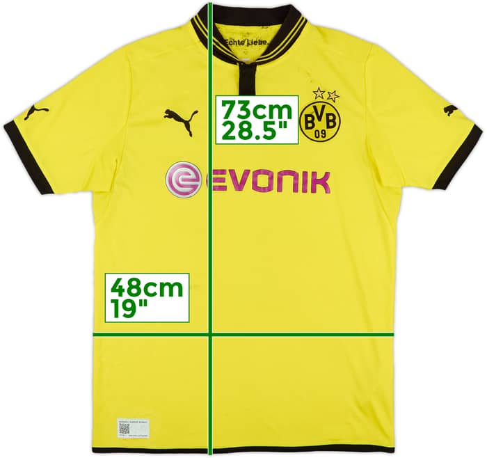 2012-13 Borussia Dortmund Home Shirt - 6/10 - (XL.Boys)
