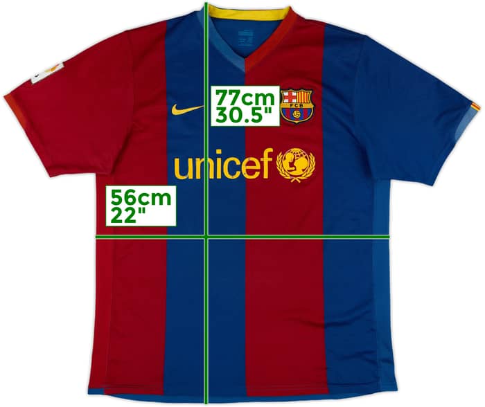 2006-07 Barcelona Home Shirt - 5/10 - (L)