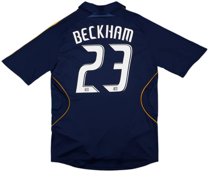 2007-08 LA Galaxy Away Shirt Beckham #23 (M)