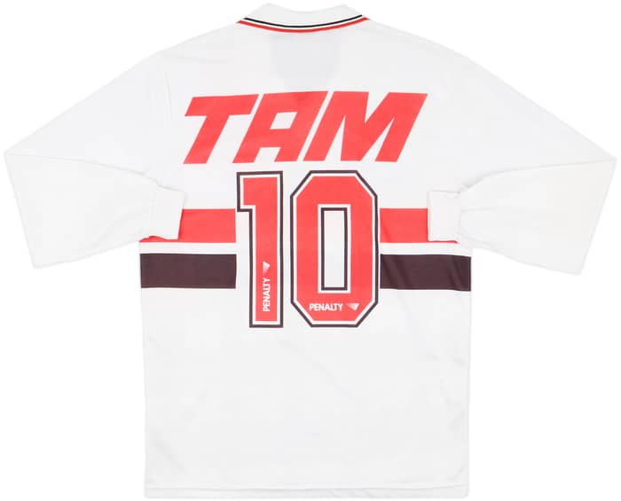 1993 Sao Paulo Home L/S Shirt #10 - 6/10 - (M)