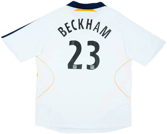 2007-08 LA Galaxy Home Shirt Beckham #23 - 4/10 - (3XL)