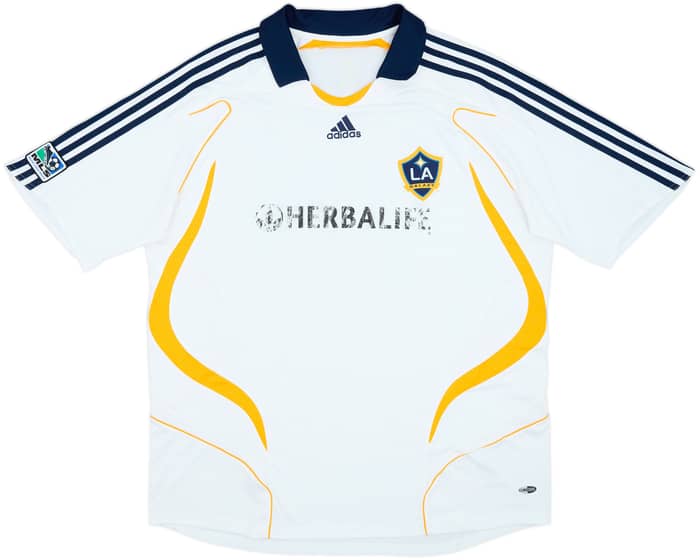 2007-08 LA Galaxy Home Shirt Beckham #23 - 4/10 - (3XL)