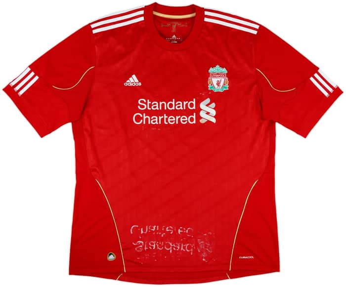 2010-12 Liverpool Home Shirt Cole #10 - 4/10 - (XXL)
