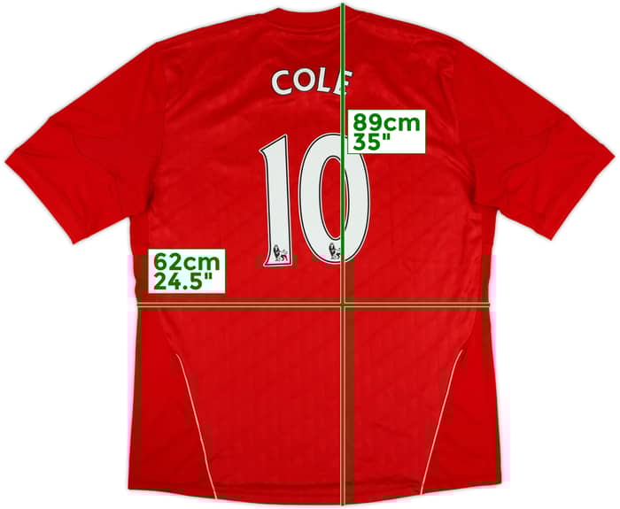 2010-12 Liverpool Home Shirt - 4/10 - (XXL)