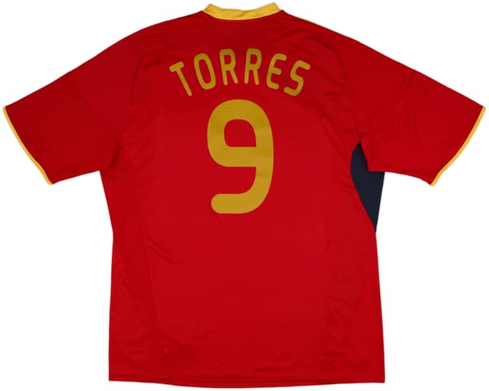 2009 Spain Home Shirt Torres #9 - 8/10 - (XXL)