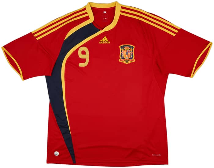 2009 Spain Home Shirt Torres #9 - 8/10 - (XXL)
