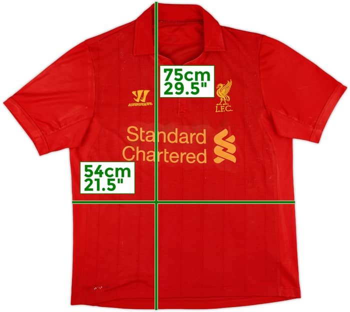 2012-13 Liverpool Home Shirt - 5/10 - (L)