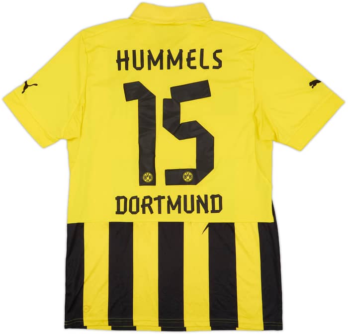 2012-13 Borussia Dortmund European Home Shirt Hummels #15 - 6/10 - (M)