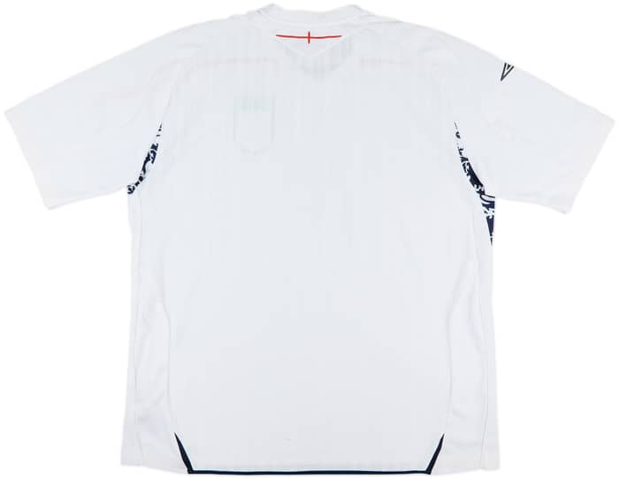 2007-09 England Home Shirt - 5/10 - (XXL)