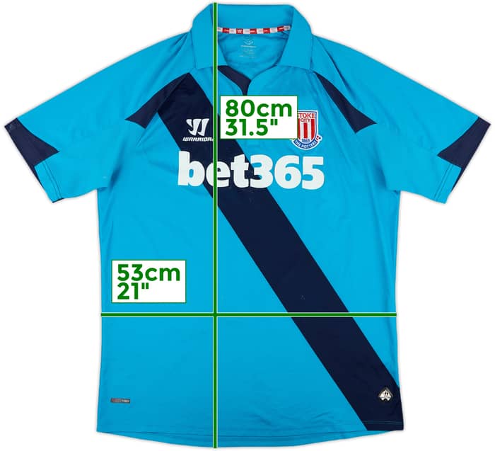 2014-15 Stoke City Away Shirt - 4/10 - (L)