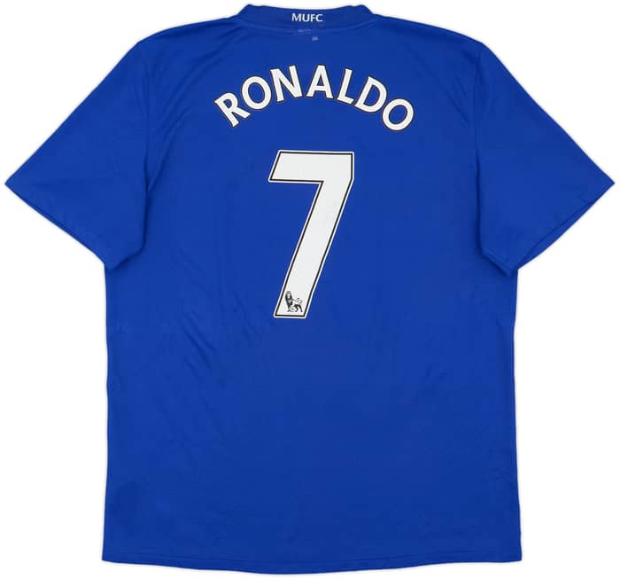 2008-09 Manchester United Third Shirt Ronaldo #7 - 6/10 - (L)